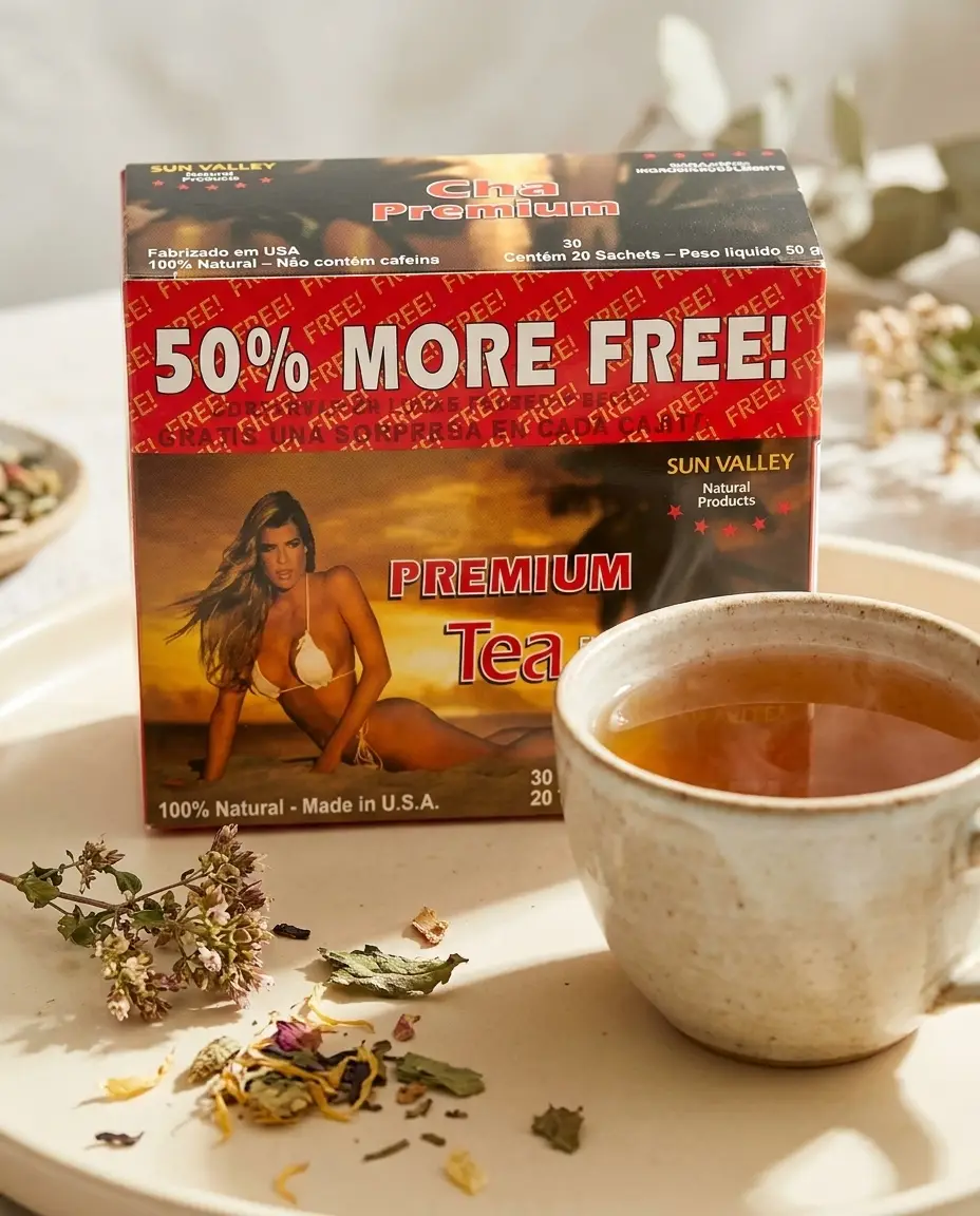 Sun Valley — té digestivo con taza